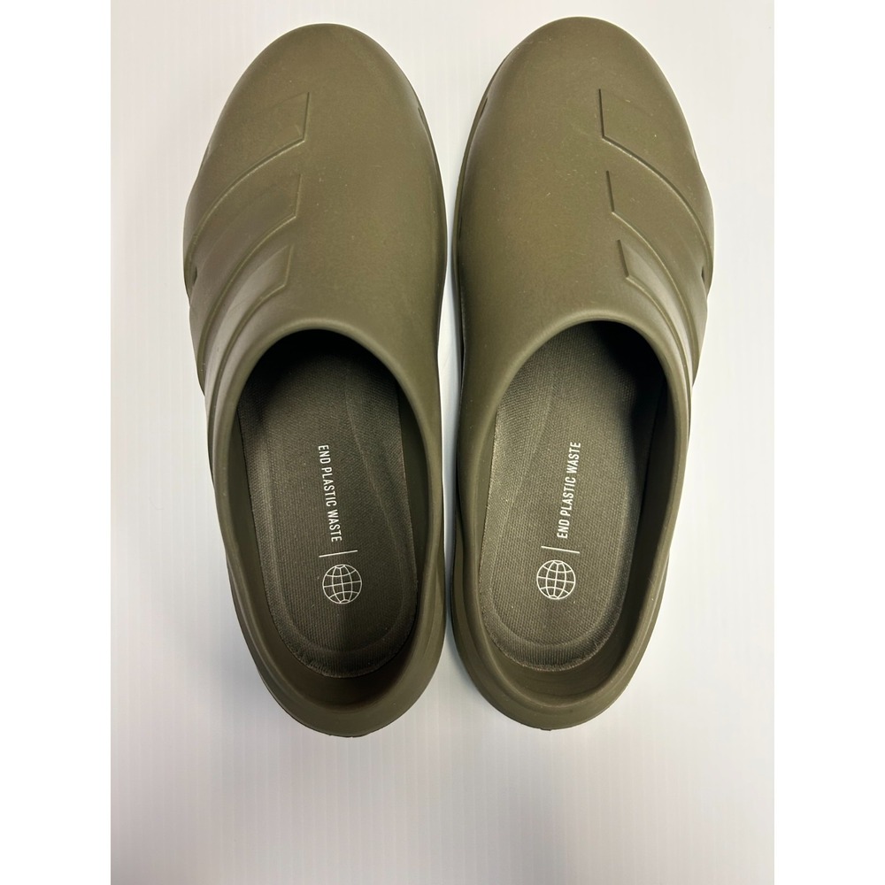 Adidas Adicane Clog Sandals Men 10 OliveGreen Slip On Lightweight Comfort Slides - Picture 8 of 12